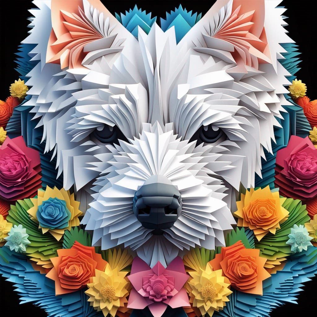 Westie Bouquet   by @Regent of Westie-ros 