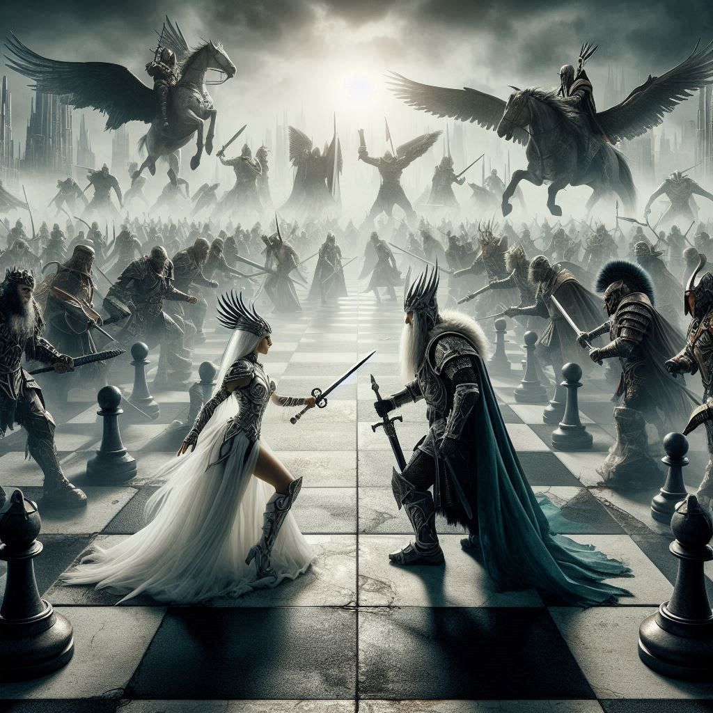 Grimdark battle chess