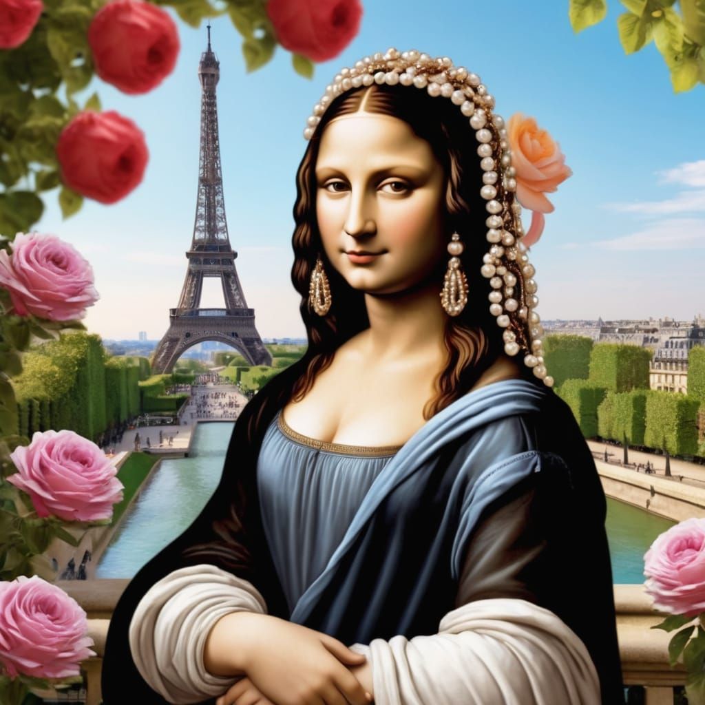 The Mona Lisa in Paris