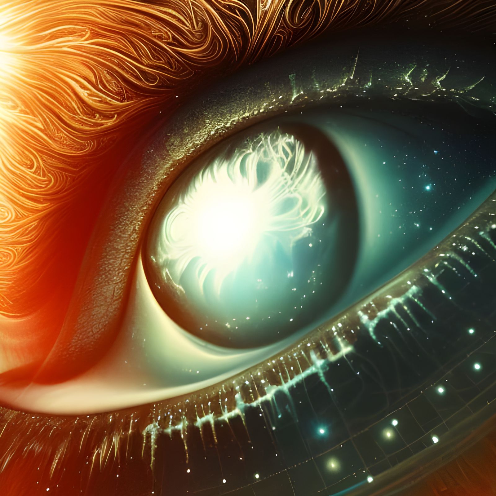 AN EYE OF GALAXY