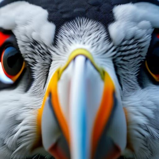 puffin face