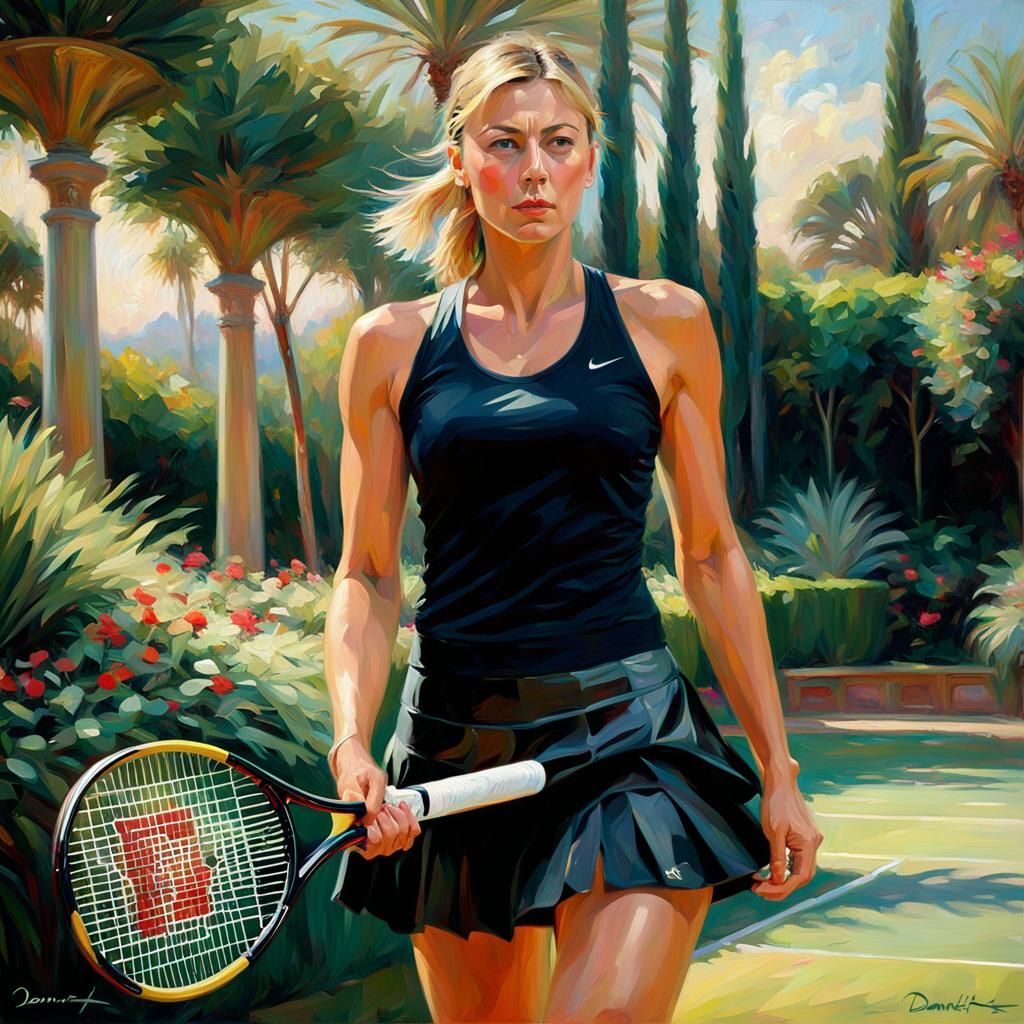 Maria Sharapova  by @JeeZeus