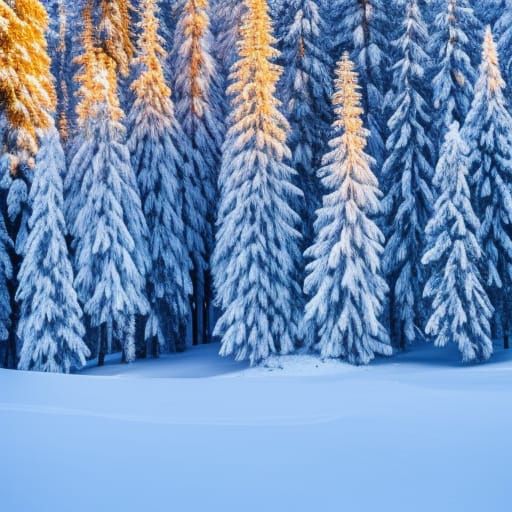 Snowy landscape