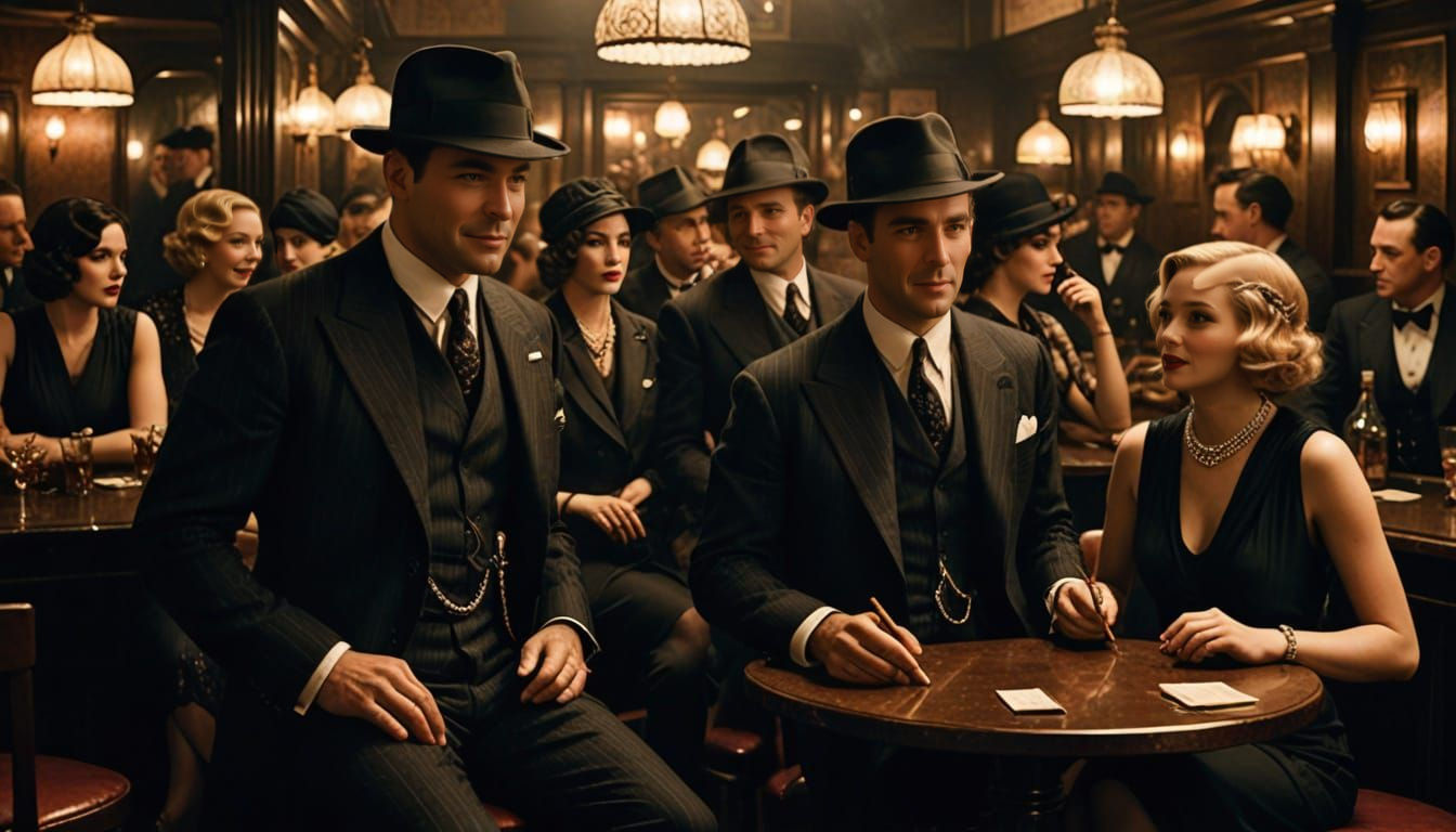 1920s Speakeasy  by @moowokuorn