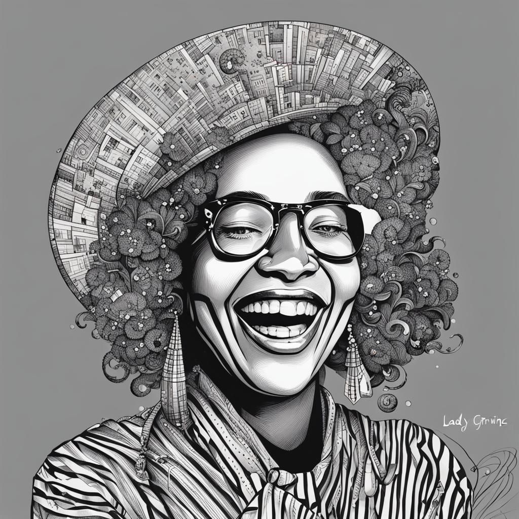 Lady Grinning Soul