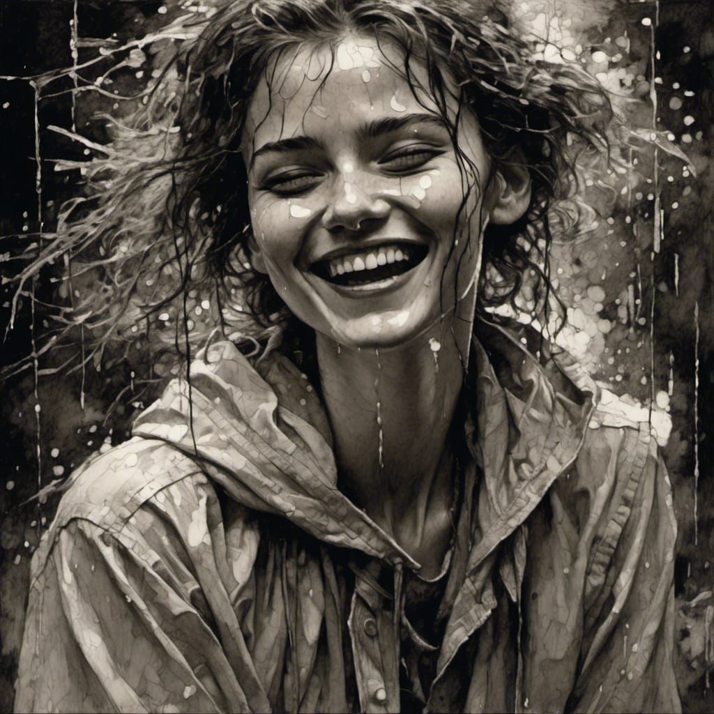 Joy in the rain
