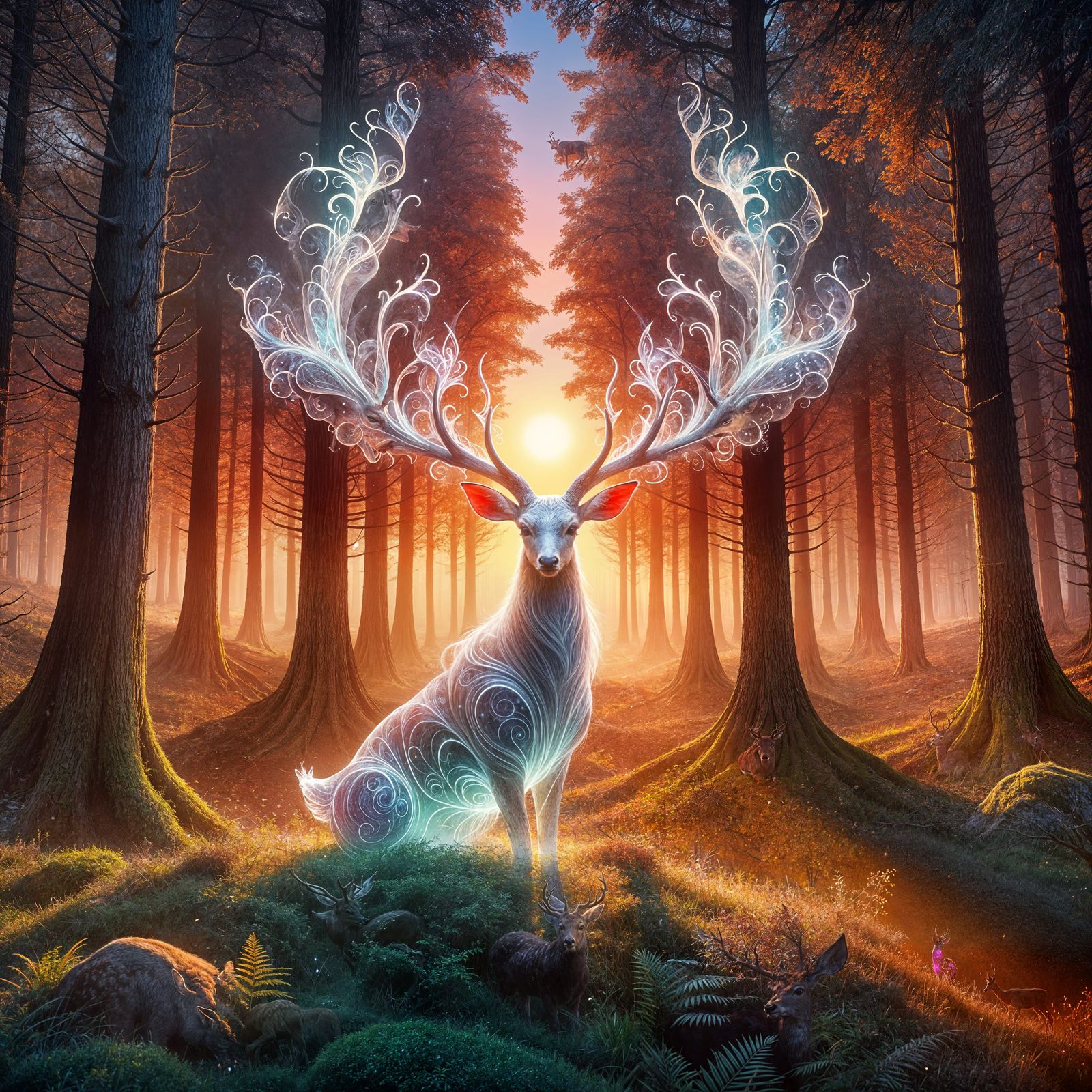 
Mystical deer   by @Amber Alder