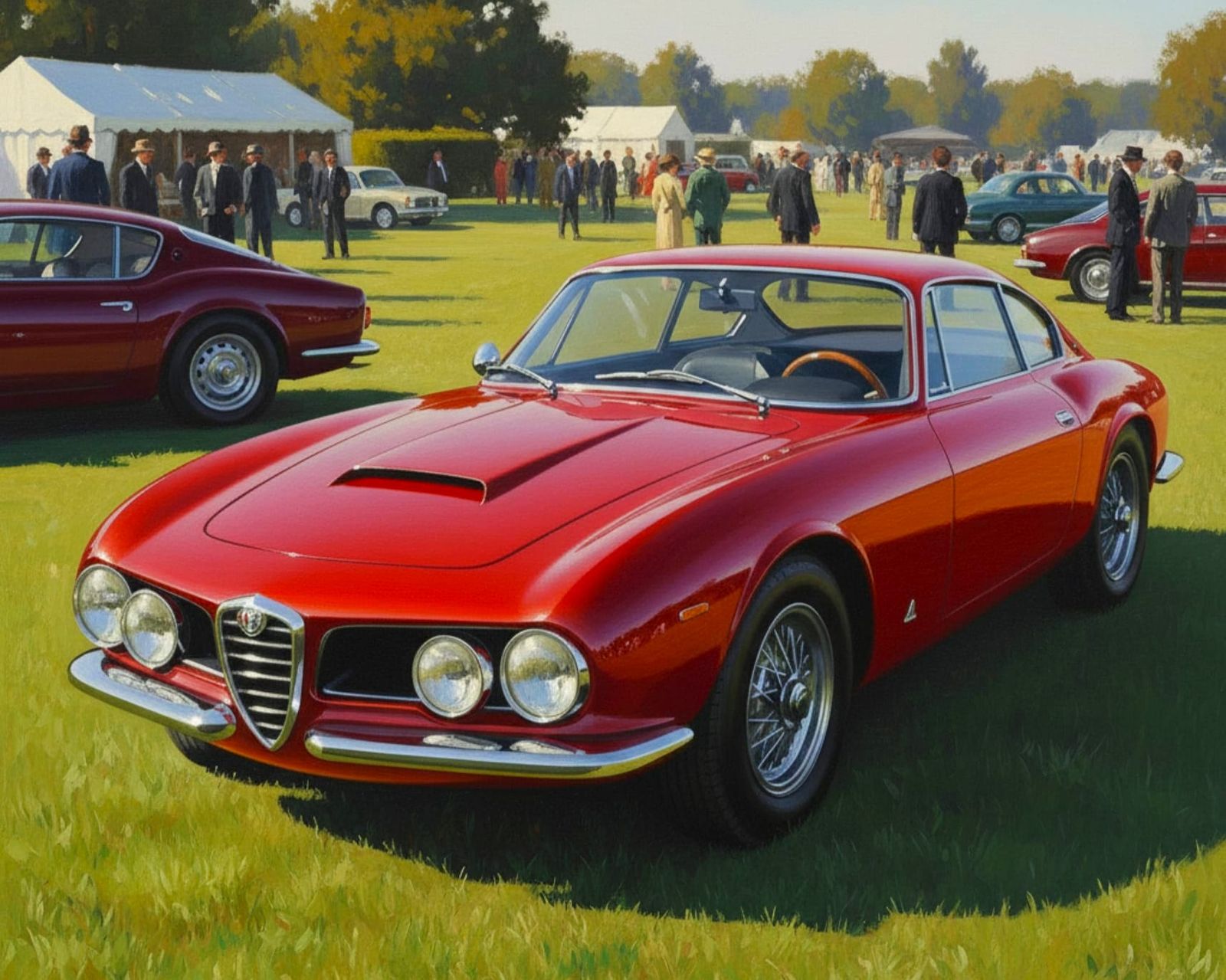 Classic Alfa Romeo Sports car, #1