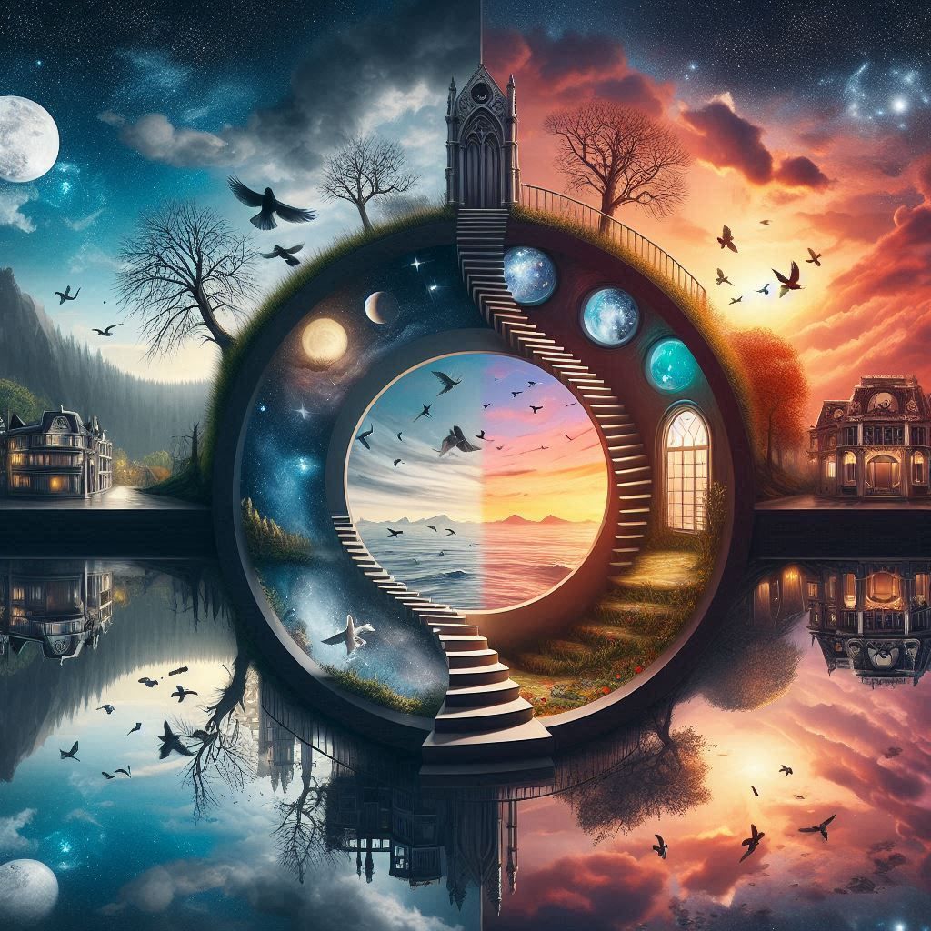 Surreal changing seasons