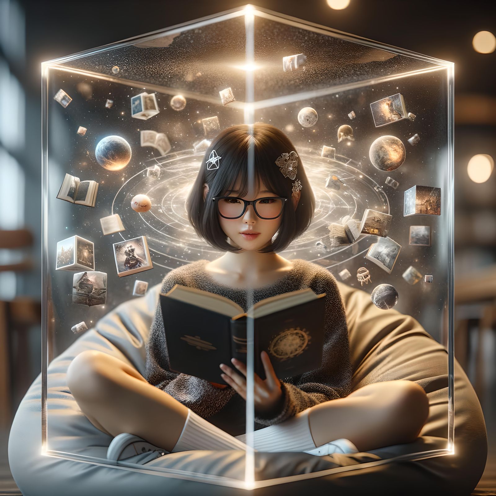 Reading will transport you to new worlds