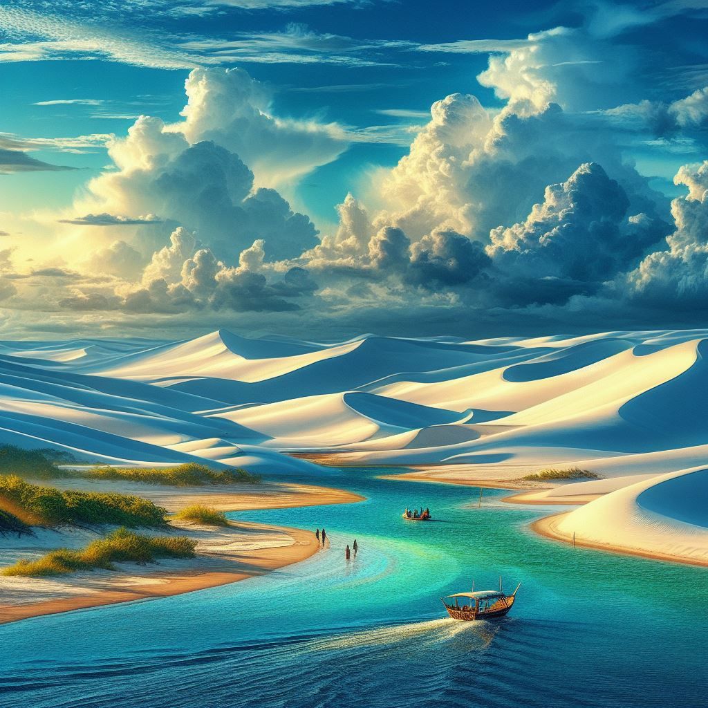 Lençóis Maranhenses, Brasil.