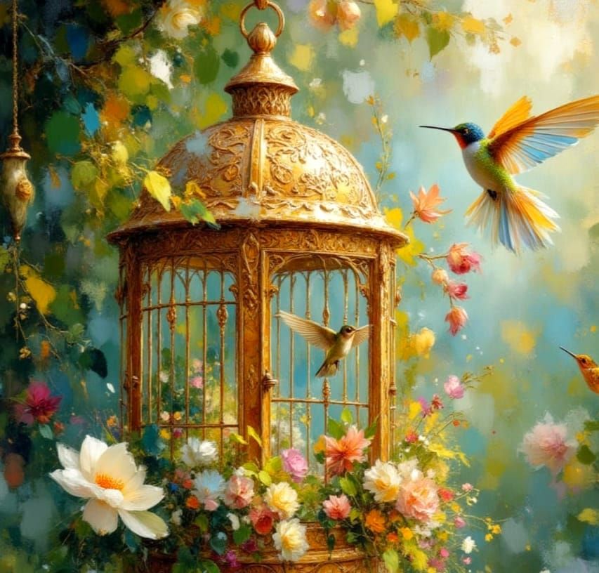 The cage forever open