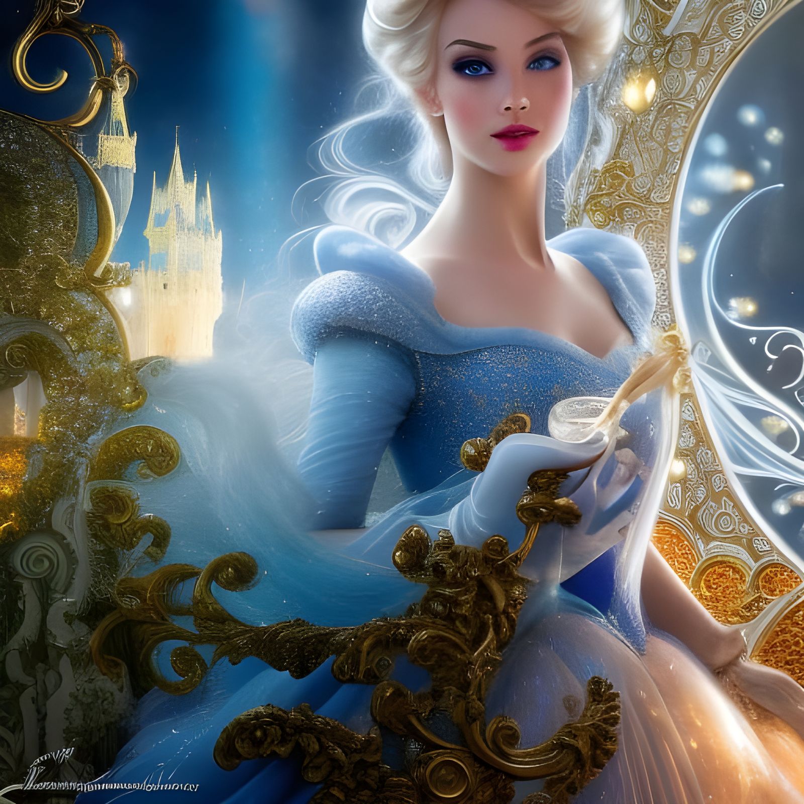 Cinderella 2 - AI Generated Artwork - NightCafe Creator