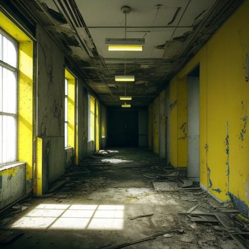 Explore a gallery of desolate and dilapidated interiors, whe...