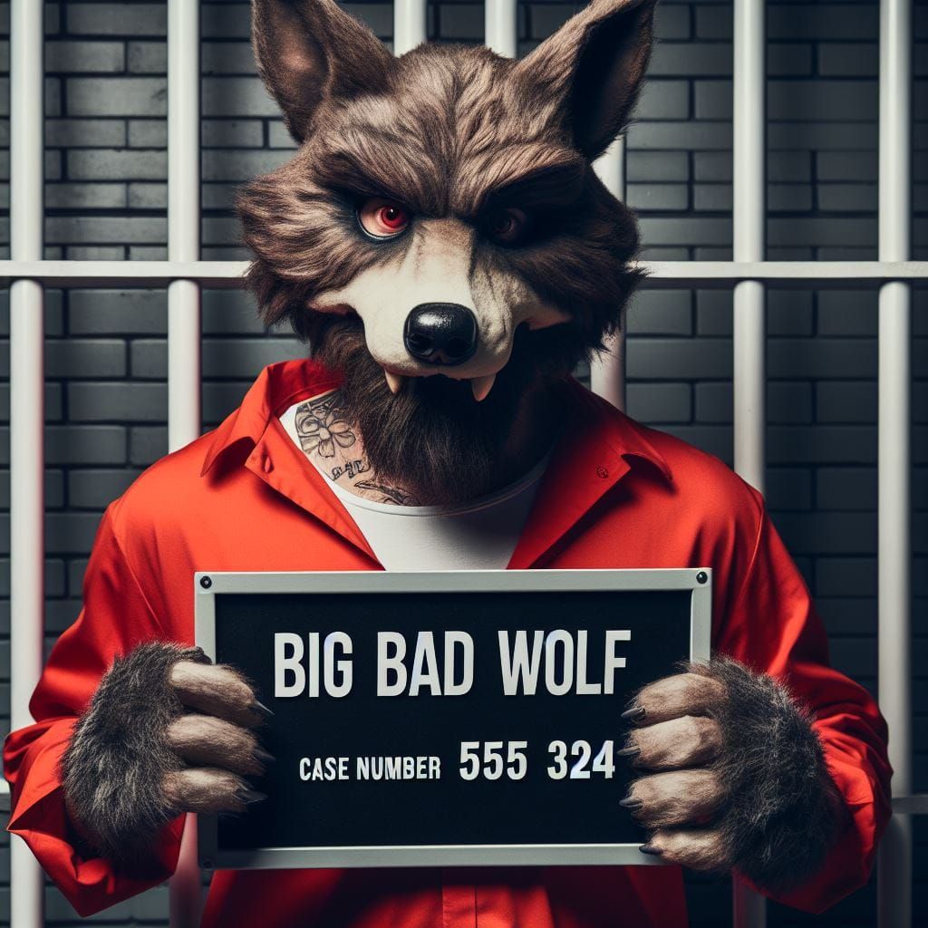 Arrest Report: Big Bad Wolf.