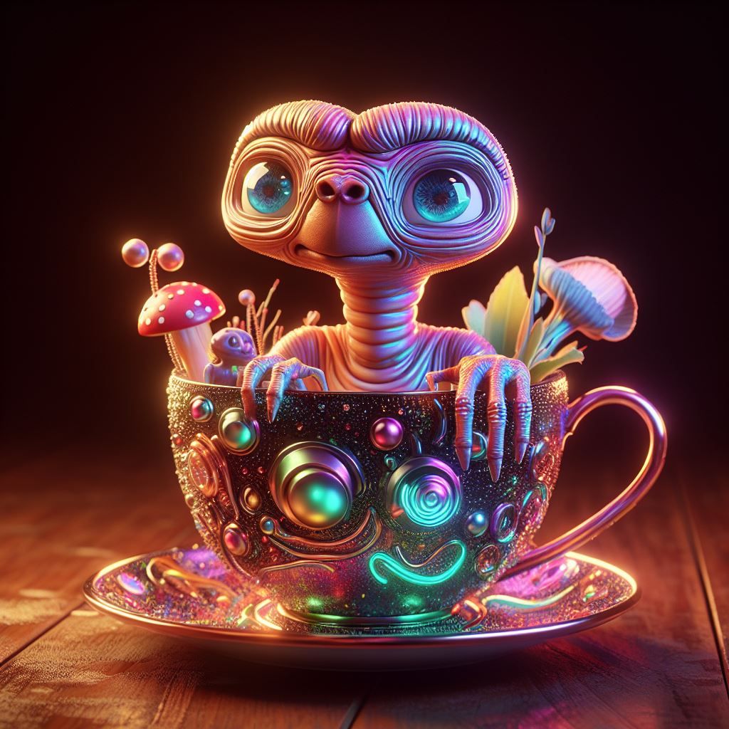 E.T. in a teacups