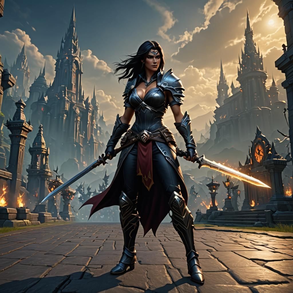 Astrid Stormblade  by @Owl Lady 