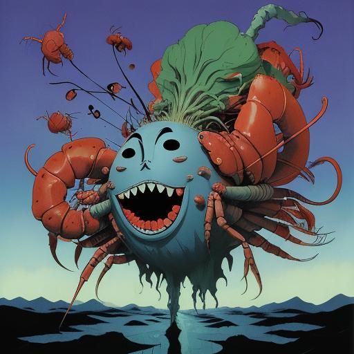 Lobster Boy and Jim Jim The Onion Boy and Tallyman and Ghost...
