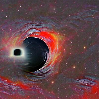 The black hole - AI Generated Artwork - NightCafe Creator