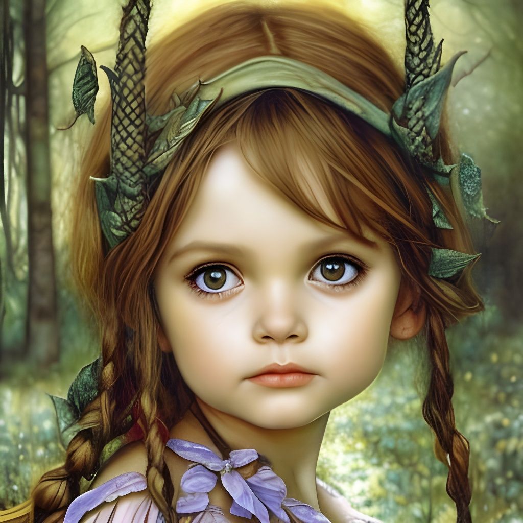 Woodland nymph - AI Generated Artwork - NightCafe Creator