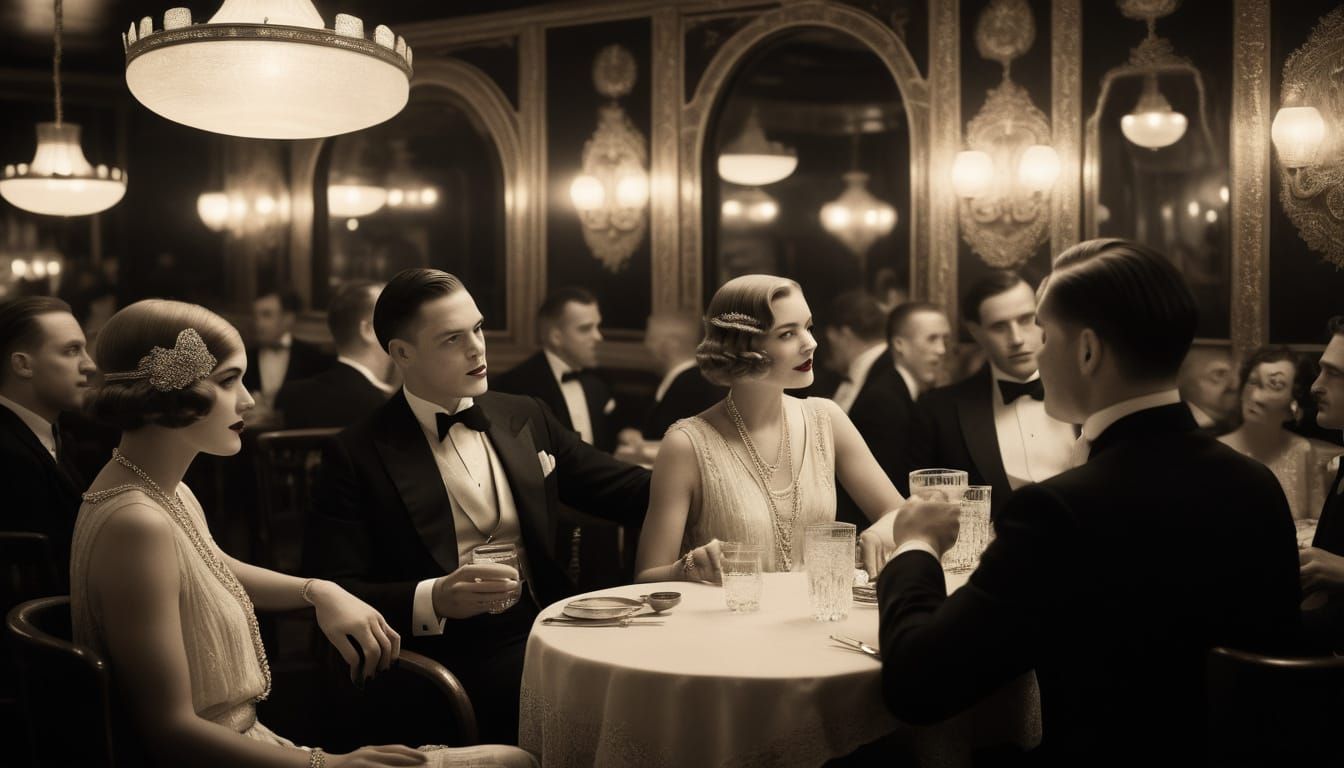 Speakeasy (circa. 1920s)  by @undefined