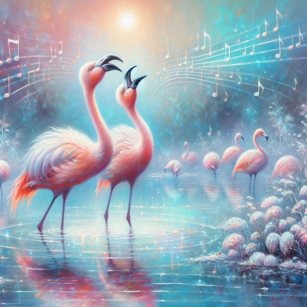 Flammants roses , Chanteurs