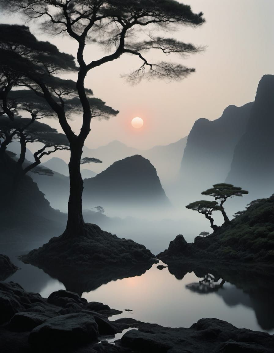 Sunrise  by @StriderAiArt