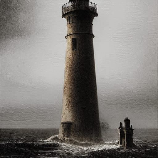 once upon a time this lighthouse actually lead boats somewhe...
