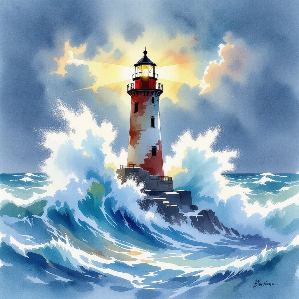 A ray of hope   by @Fuchsia23