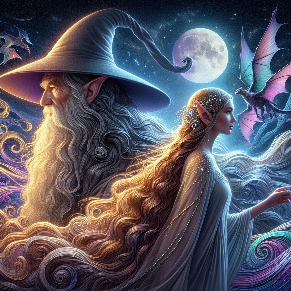 Gandalf and Galadriel