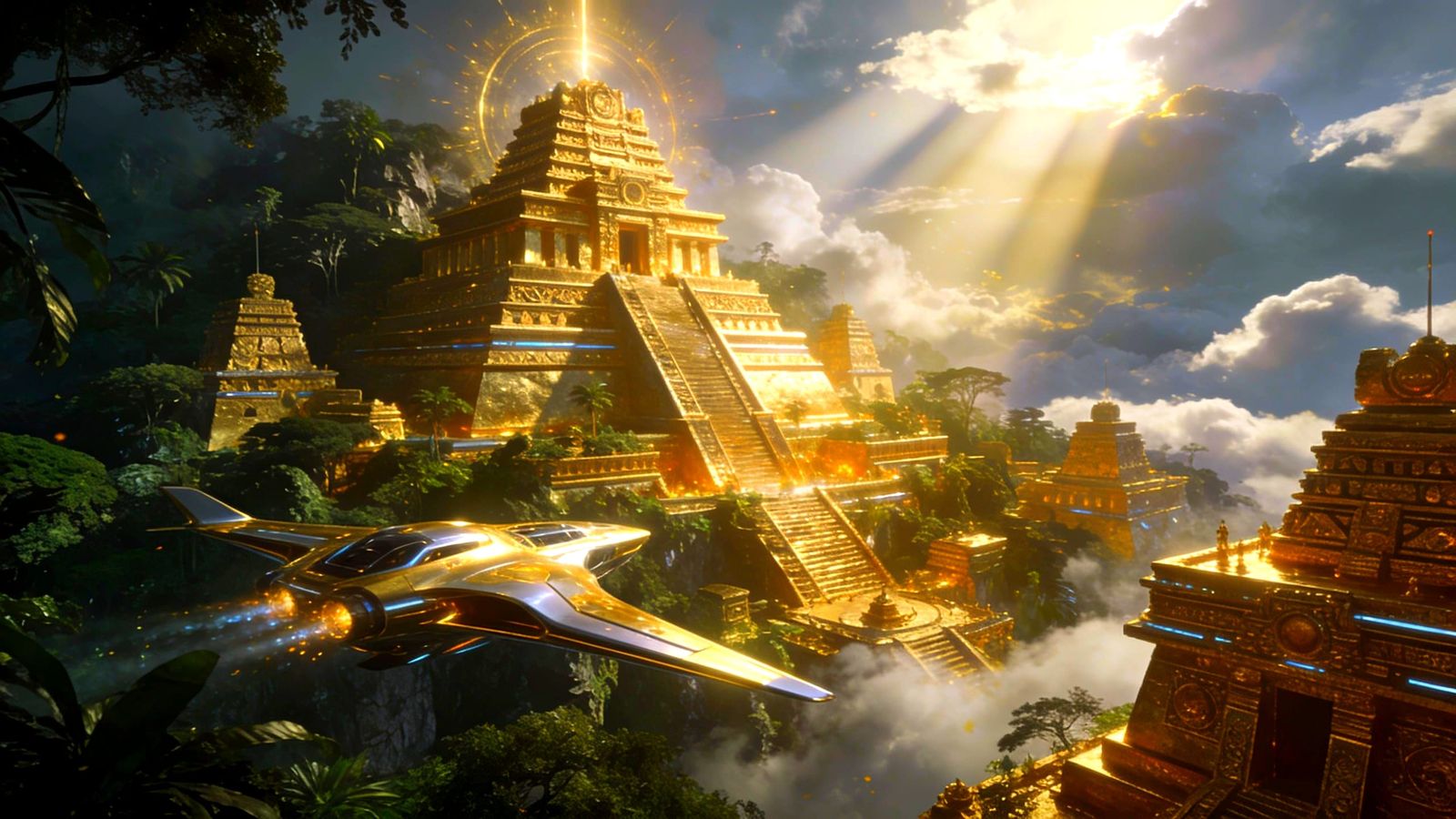 Sunrise in New El Dorado // 2126  by @lawrencelot