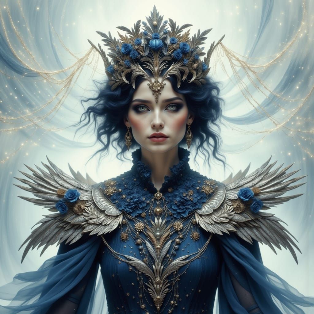 Earth Queen in Ethereal Majesty