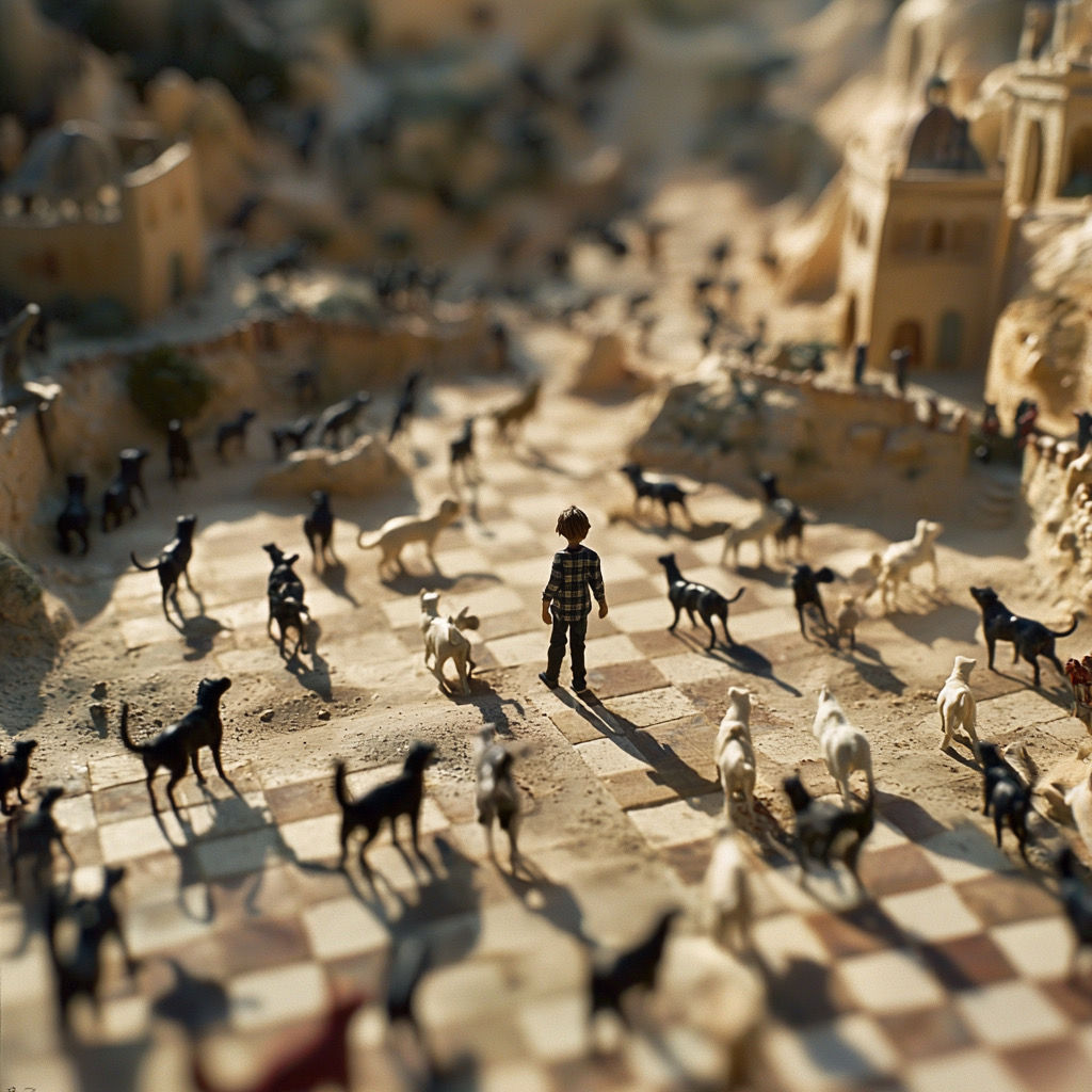 Checkmate, But With Dogs