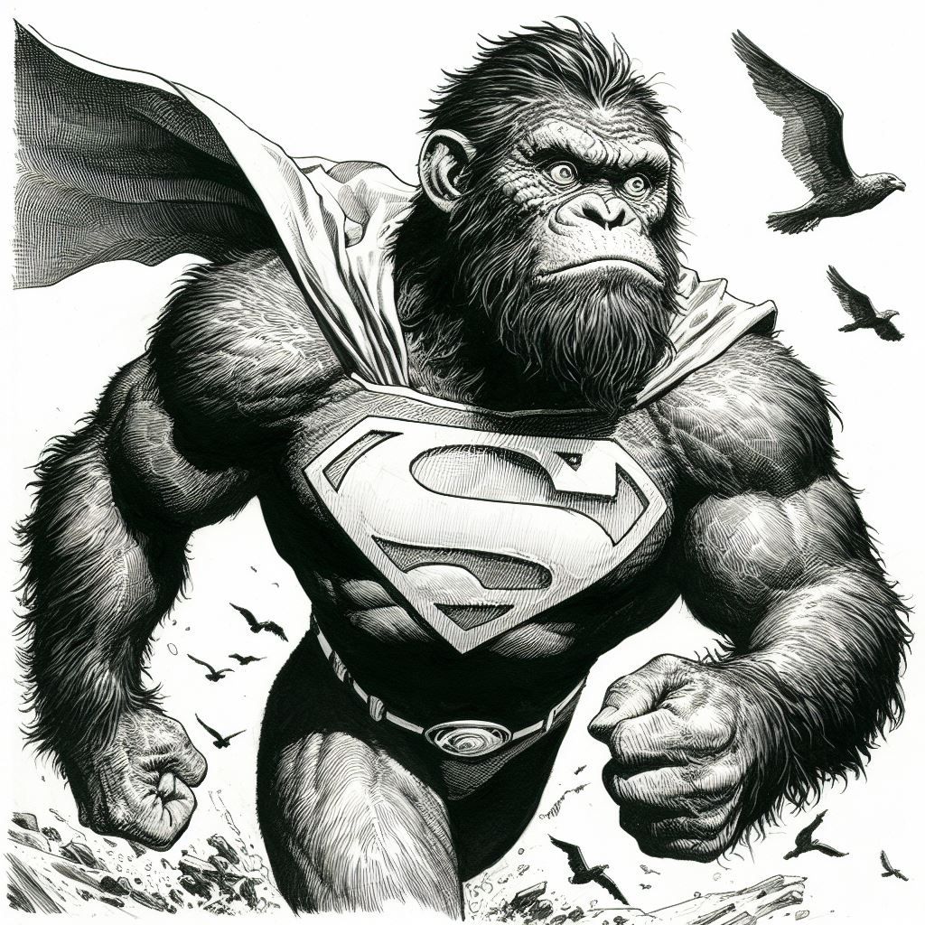 Planet of the apes Superman