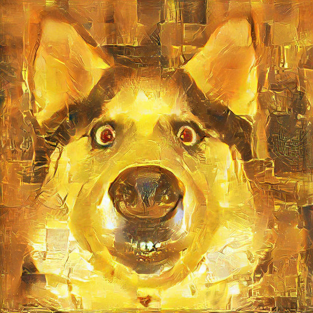Funny Yellow Dog!!!!