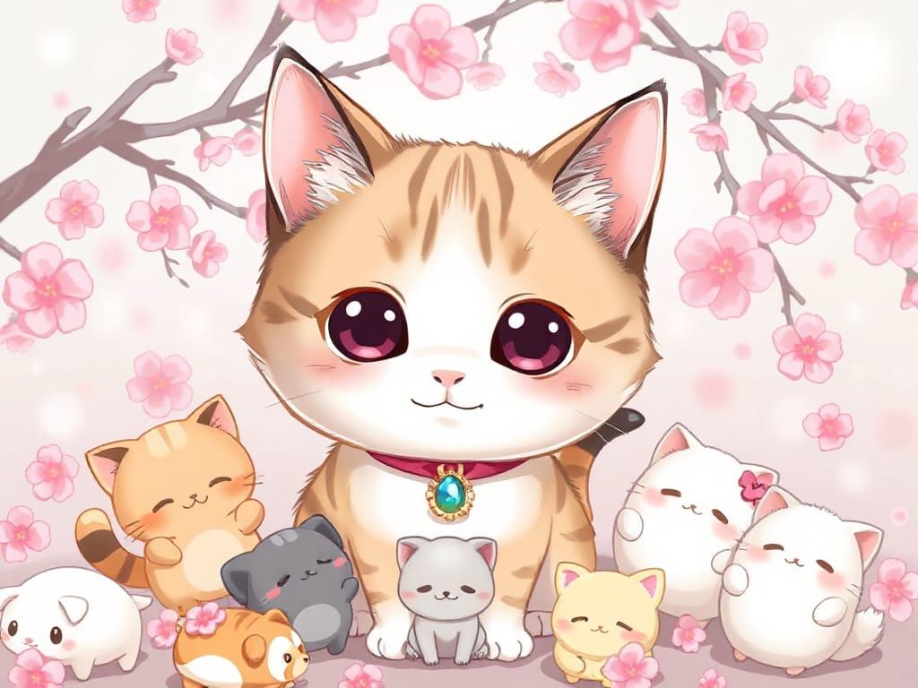 cute Kawaii animals  by @Ylona