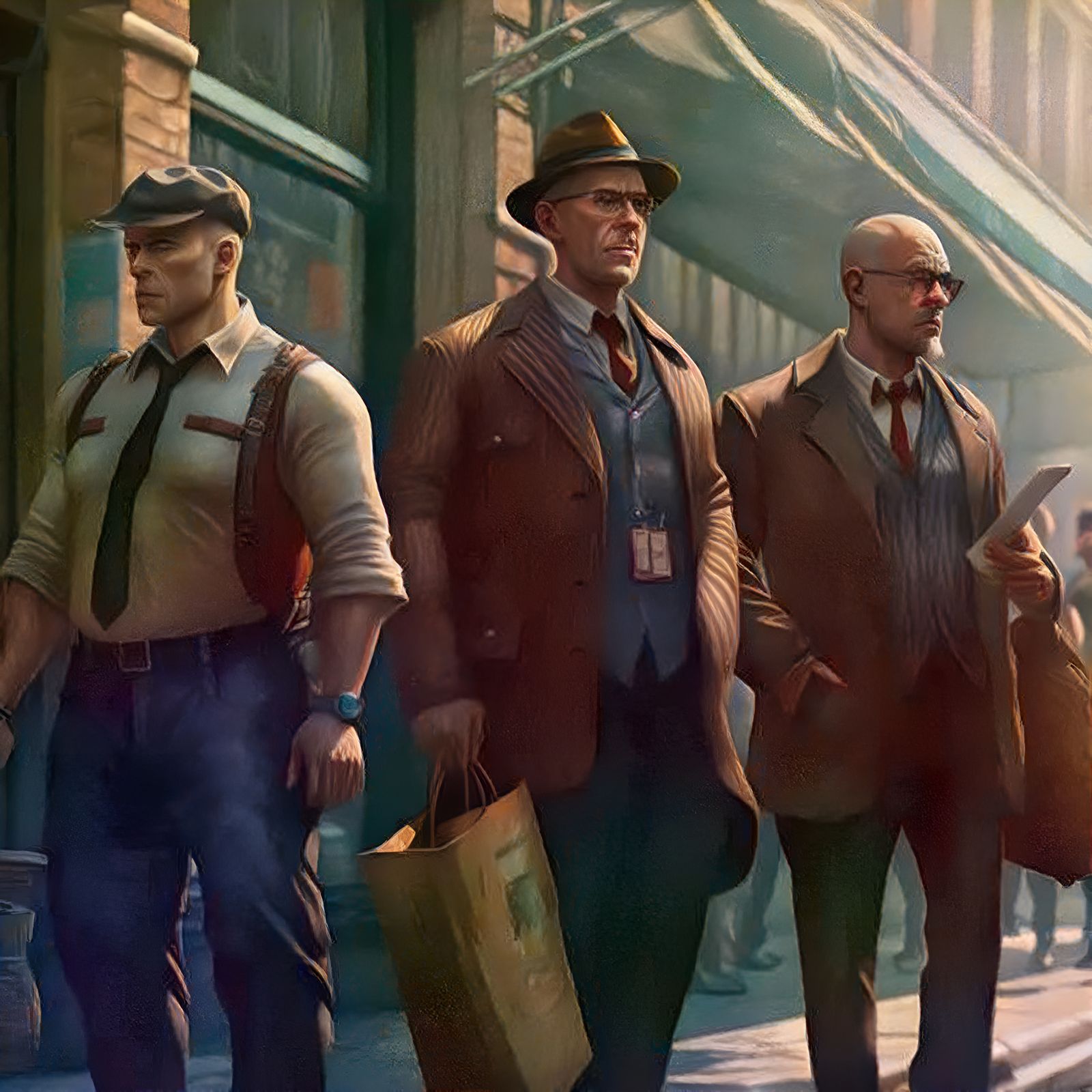 1920s Accountant Street Gang