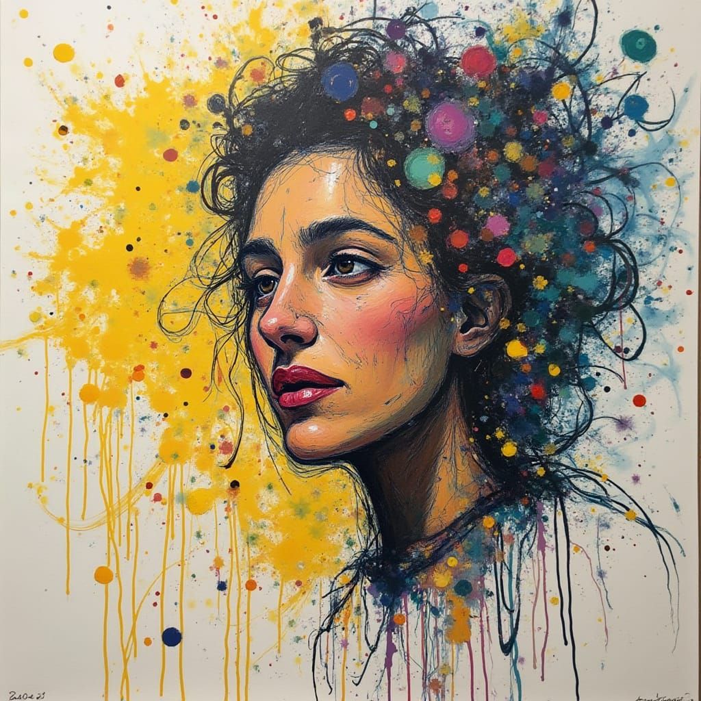 Surrealistic Expressionist Masterpiece in Bold Brushstrokes ...