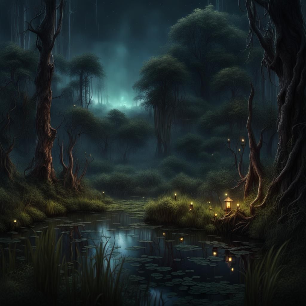 dark swamp