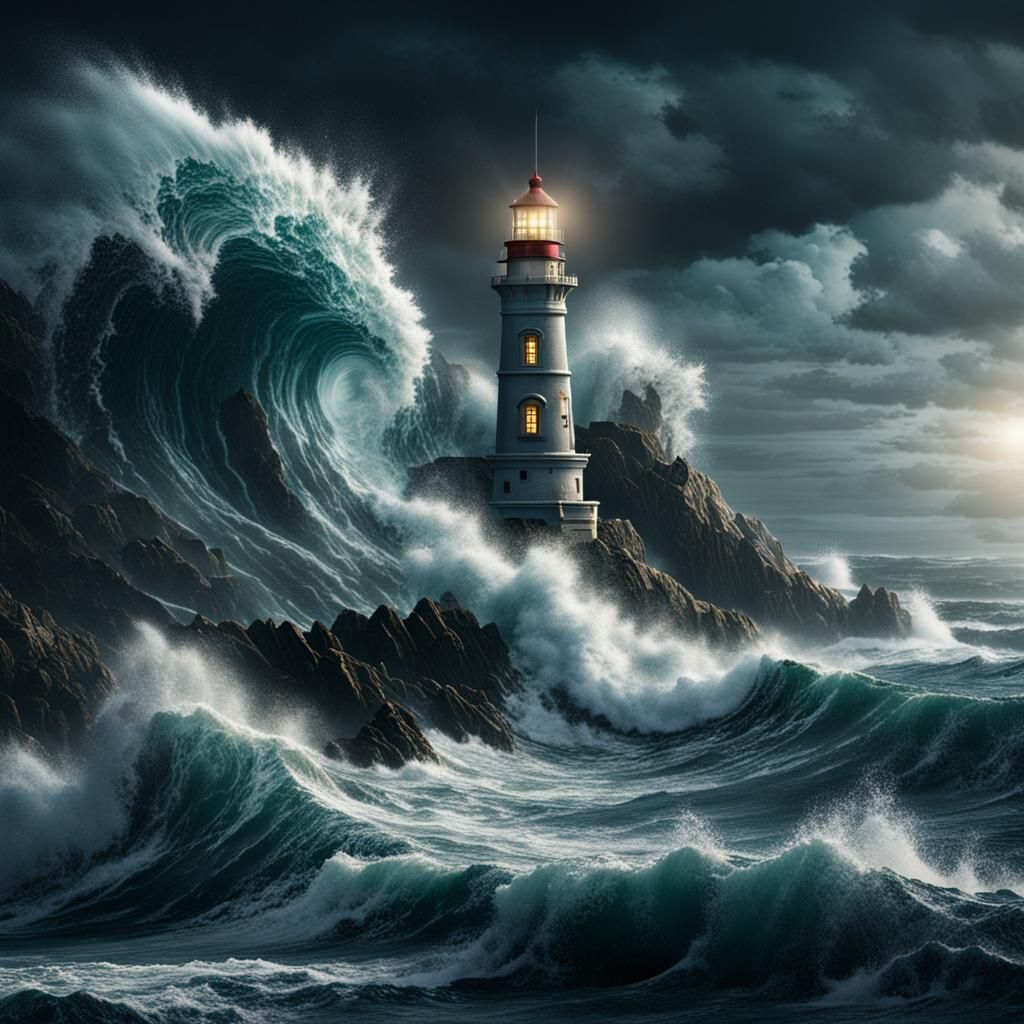 Storm Beacon  by @AuthorJohnW