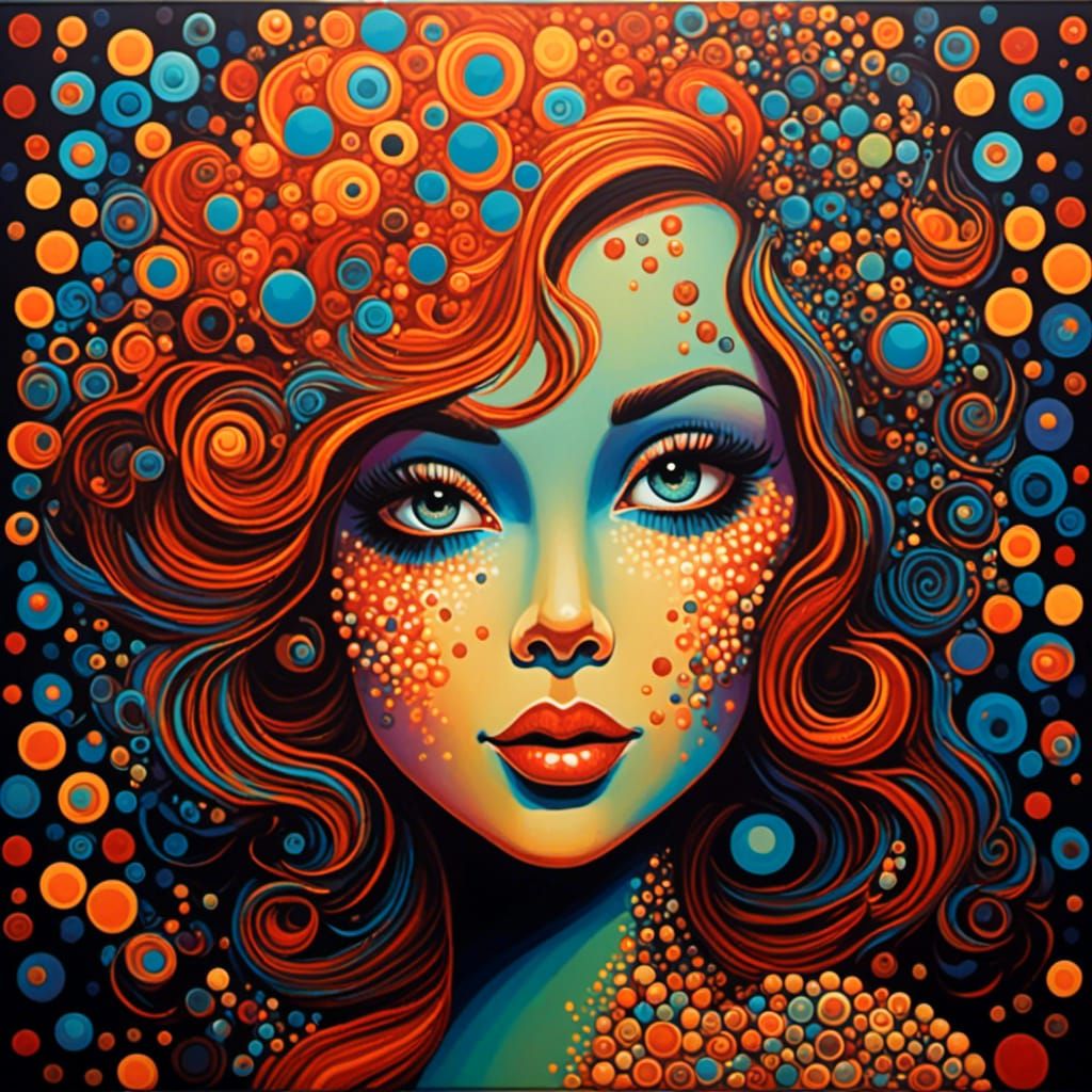 Dot Art Funky 70's LORA