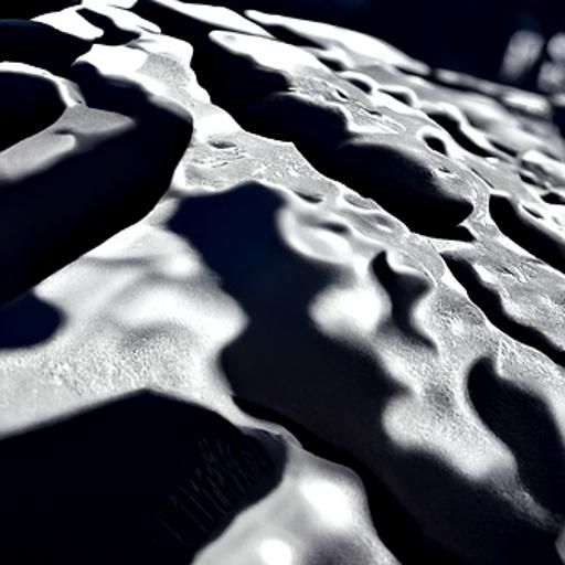 Moon surface