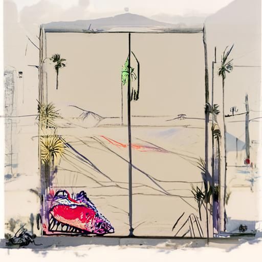 Doors to the Large Lizard Lounge