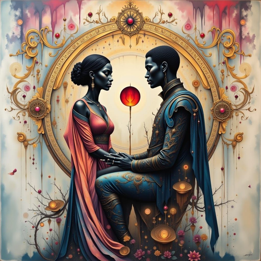 <lora:Liquid Ink Flux:1.0> <lora:MixC:1.0> <lora:Deco Surreal:1.0> 