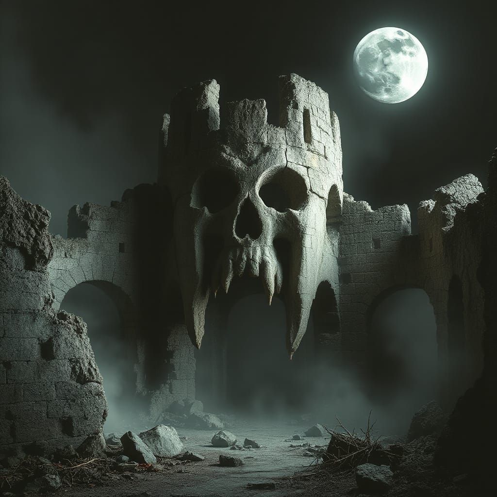 You shall not enter the castle of Death  by @Lourse 