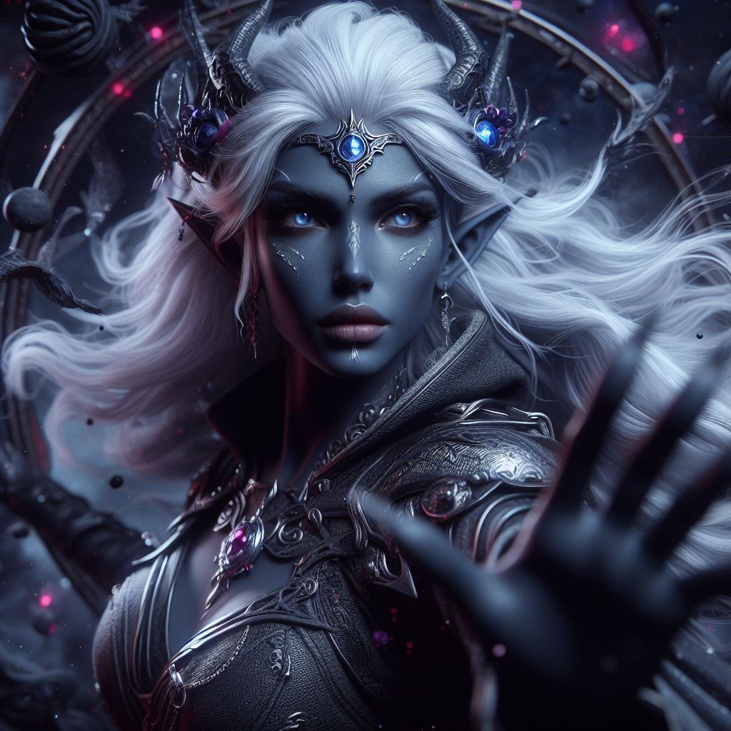 Drow sorceress