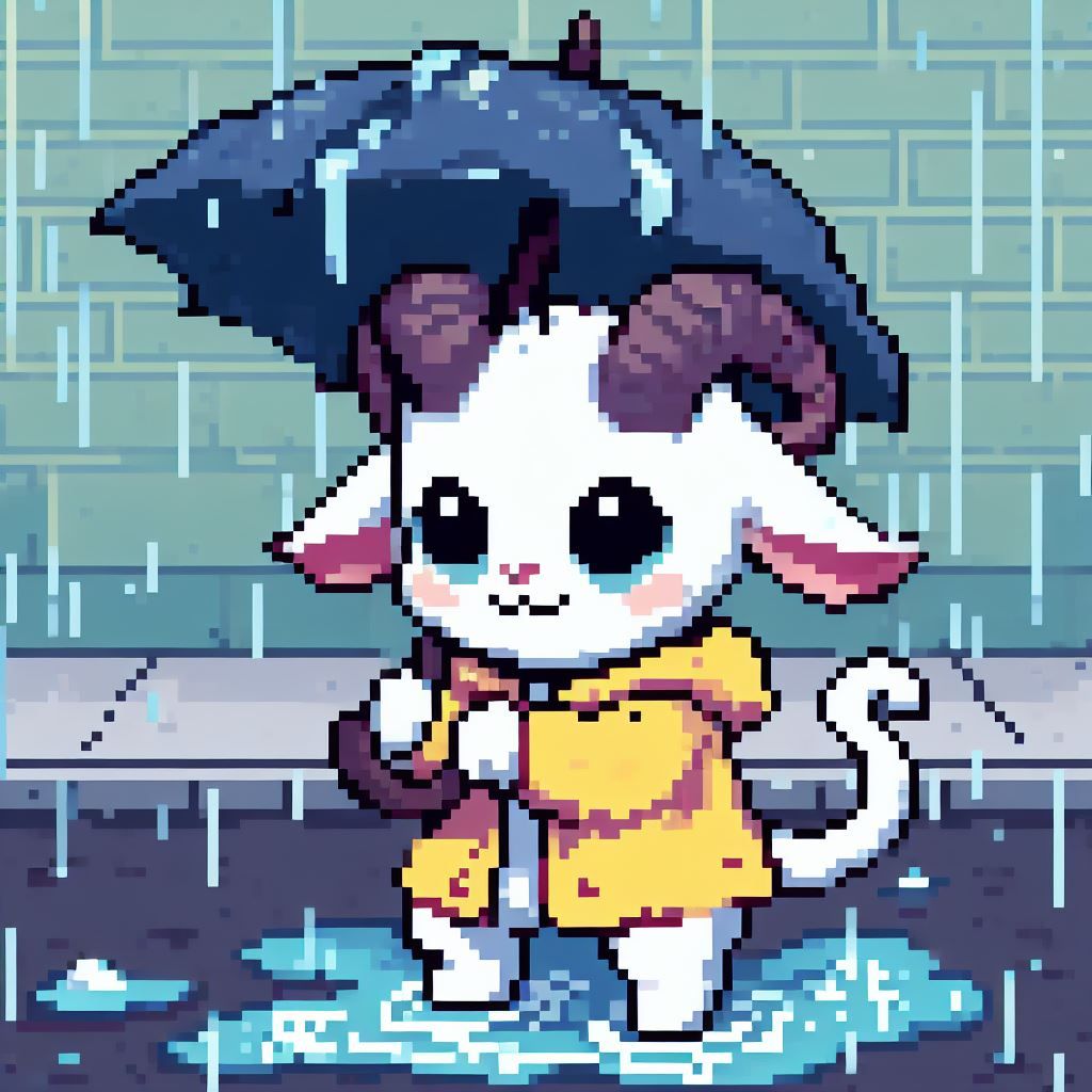 Little Jack Playing in the Rain