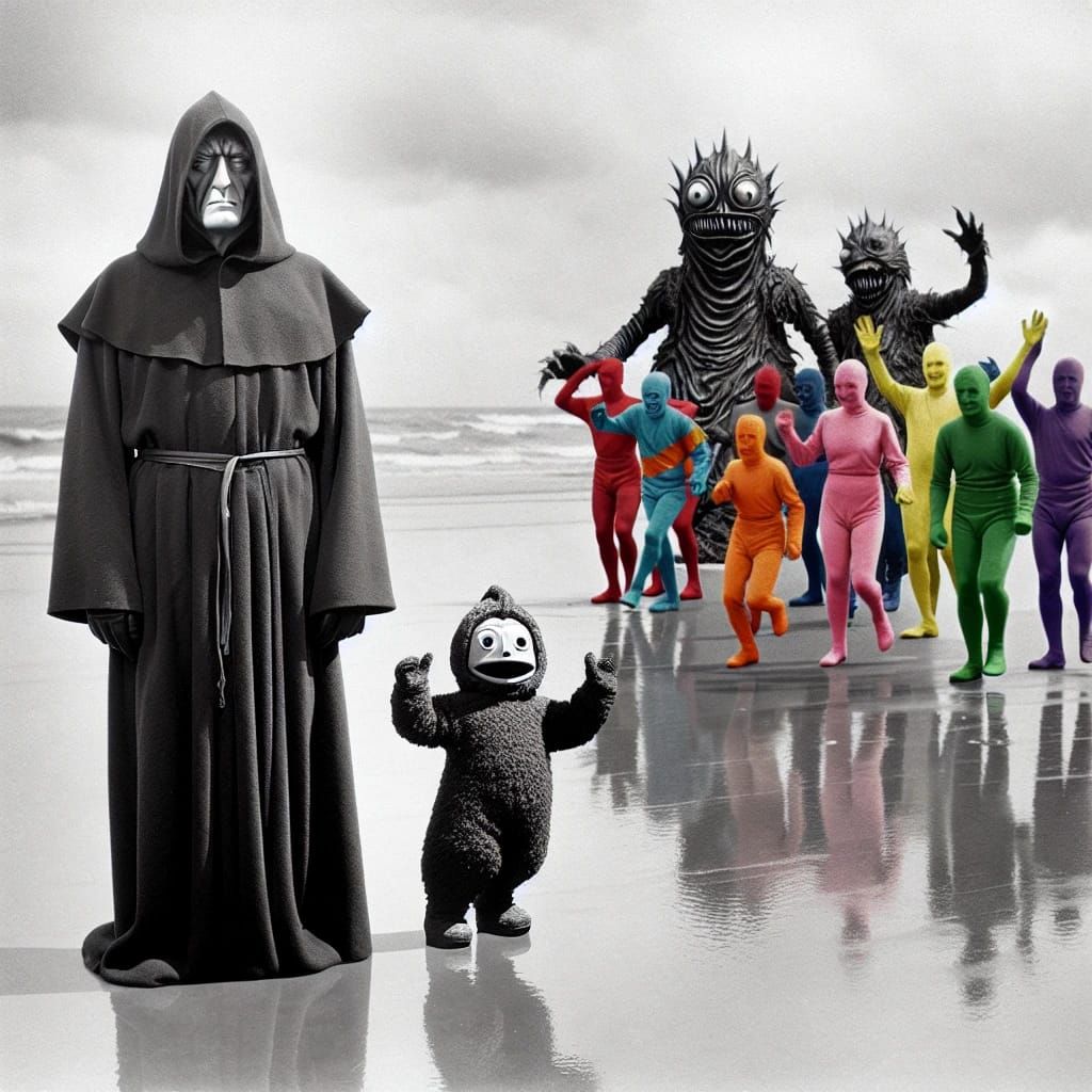 This started as a silly idea, but the seriousness of the subject took hold and I had to see it through.