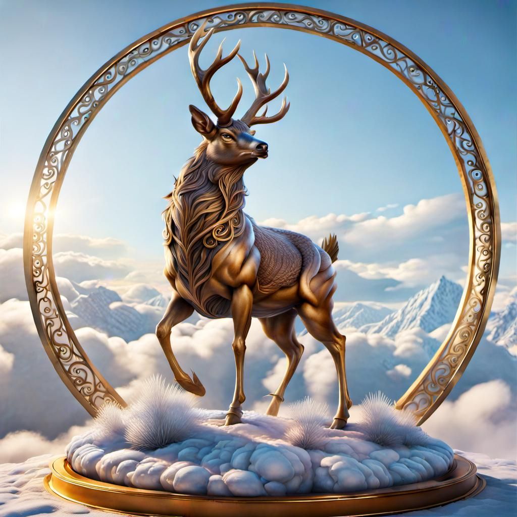 STAG graceful POWERFUL  by @Peregrine Falconer