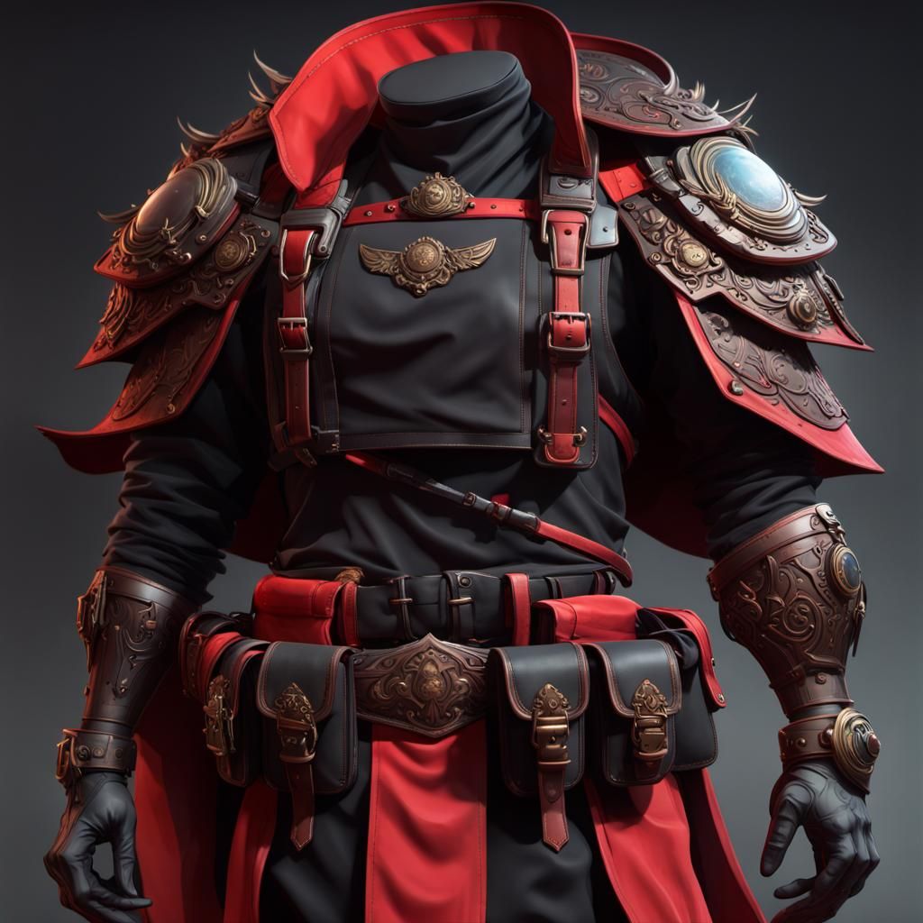 Fantasy Armor and equipment concept